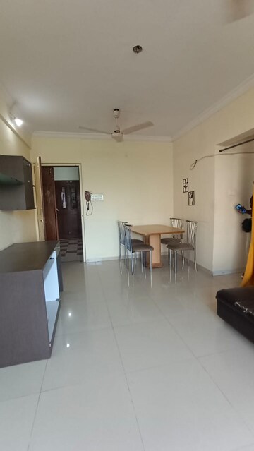 Living Room in 1 BHK Apartment at Bhoomi Classic, Malad West – for Rent