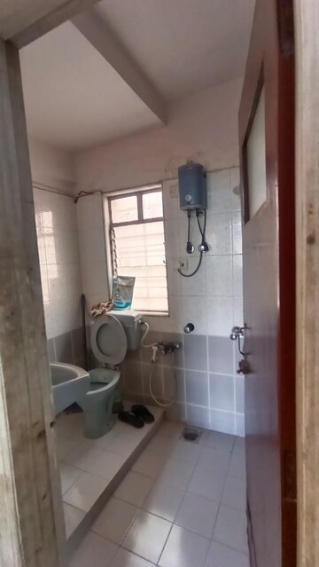 Bathroom in 1 BHK Apartment at Bhoomi Classic, Malad West – for Rent