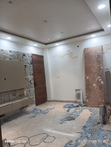 Living Room in 3 BHK Builder Floor at Rohini Sector 25 – for Sale