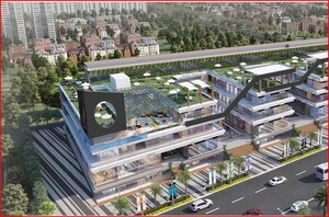  Shop – Exterior View View at SKA Arcadia, Wave City - for Sale