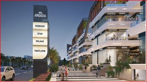  Shop – Exterior View View at SKA Arcadia, Wave City - for Sale