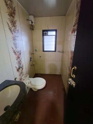 Bathroom in 2 BHK Apartment at Safal Shree Saraswati Phase 4, Chembur – for Rent