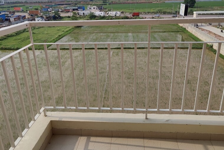 Balcony, international airport road 2 Bedroom 1500 Sq.Ft. Apartment In International Airport Road Zirakpur 9389090
