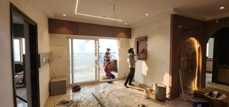 Living Room, asbl-spire 3 Bedroom 1905 Sq.Ft. Apartment In Kokapet Hyderabad 9389110