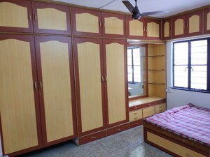 Bedroom in 1 BHK Apartment at Popular Colony Apartment, Warje – for Sale