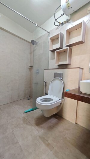 Bathroom in 2 BHK Apartment at Godrej Central, Chembur – for Rent