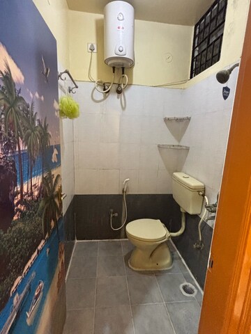 Bathroom in 2 BHK Apartment at Sompura – for Rent