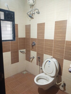 Bathroom in 1 BHK Apartment at Madhupushpa Ph-1 CHS, Wakad – for Sale