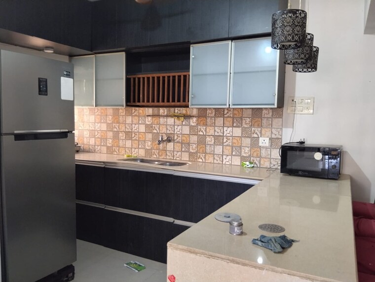 Kitchen, panch-leela 1 Bedroom 550 Sq.Ft. Apartment In Powai Mumbai 9389281