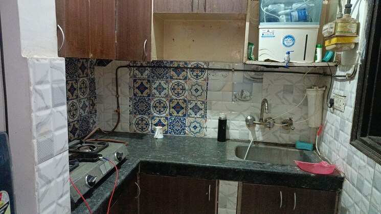 Kitchen, vaishali sector 5 1 Bedroom 520 Sq.Ft. Builder Floor In Vaishali Sector 5 Ghaziabad 9389320