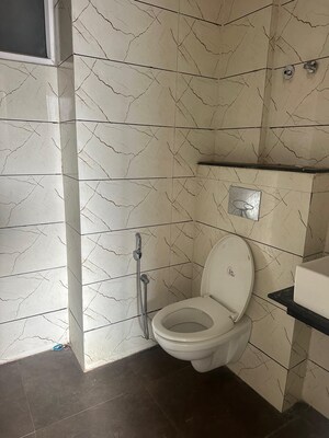 Bathroom in 3 BHK Apartment at Maxxus Elanza, International Airport Road – for Sale