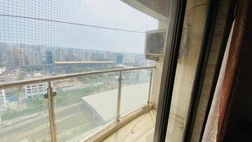 Balcony in 3 BHK Apartment at HDIL Metropolis Residences, Andheri West – for Rent