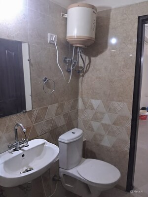 Bathroom in 2 BHK Apartment at Antriksh Krishna Apartments, Sector 94 – for Rent
