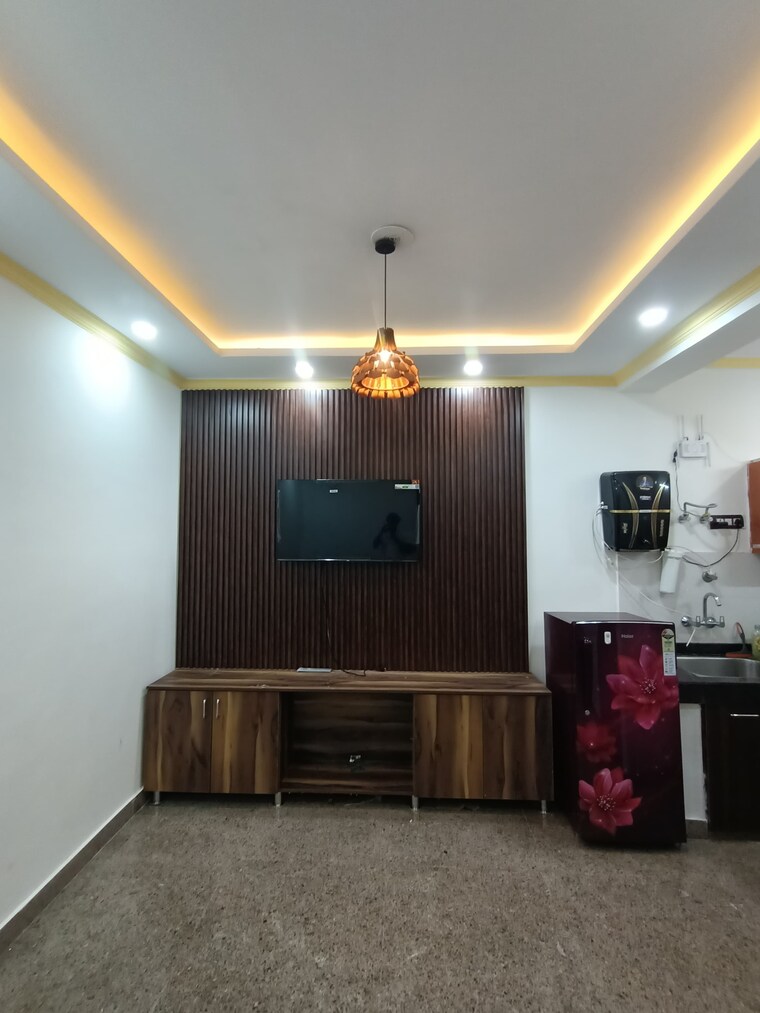 Living Room, saket 1.5 Bedroom 450 Sq.Ft. Builder Floor In Saket Delhi 9389394
