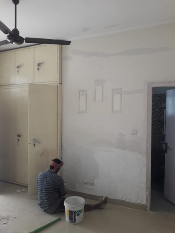 Bathroom in 3 BHK Builder Floor at Vatika India Next, Sector 82 – for Rent