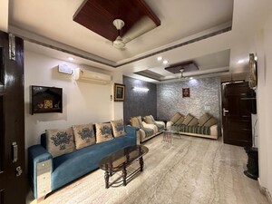 Living Room in 2 BHK Builder Floor at Paschim Vihar – for Rent