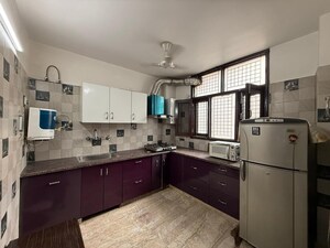 Kitchen in 2 BHK Builder Floor at Paschim Vihar – for Rent