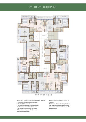 Master Plan in 1 BHK Apartment at Autumn Breeze, Ulwe – for Sale