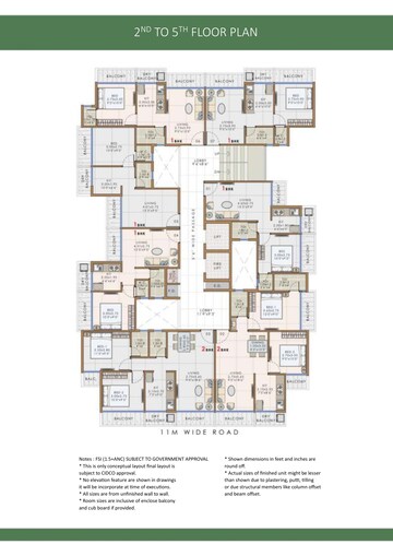 Master Plan in 1 BHK Apartment at Autumn Breeze, Ulwe – for Sale