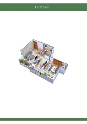 Furnished Amenities in 1 BHK Apartment at Autumn Breeze, Ulwe – for Sale