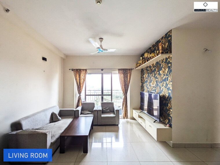 Living Room, brigade-buena-vista 2 Bedroom 1148 Sq.Ft. Apartment In Budigere Bangalore 9389412