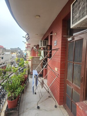 Balcony in 4 BHK Apartment at Shiwalik Greens, Dhakoli – for Sale