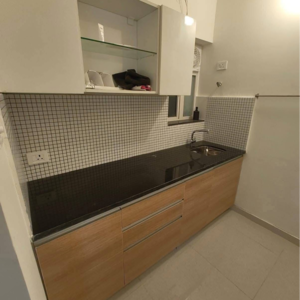 Kitchen in 2 BHK Apartment at Omkar Signet, Malad East – for Rent