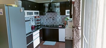 Kitchen in 2 BHK Apartment at Sai Chethana, Hulimavu – for Sale