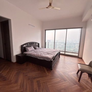 Living Room in 4 BHK Apartment at Shalimar One World Belvedere Court 3, Malesemau – for Rent