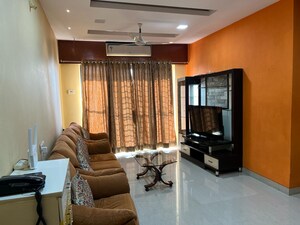 Living Room in 2 BHK Apartment at K Raheja Heights, Malad East – for Rent