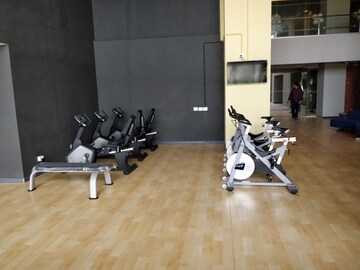 Gym in 2.5 BHK Apartment at Bhartiya City Nikoo Homes II, Thanisandra Main Road – for Rent