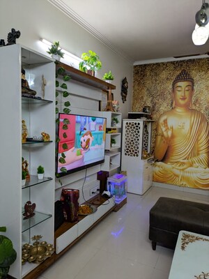 Living Room in 2 BHK Apartment at SVP Gulmohur Garden, Raj Nagar Extension – for Sale