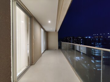 Building Lobby in 3 BHK Apartment at Bhartiya Leela Residences, Thanisandra Main Road – for Rent