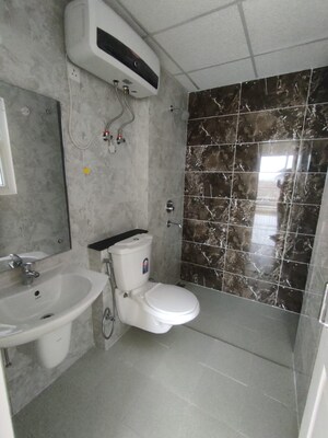 Bathroom in 3 BHK Builder Floor at Omaxe New Chandigarh, North Mullanpur – for Sale