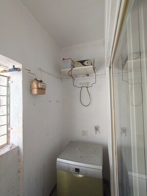 Bathroom in 3 BHK Apartment at Godrej Horizon, Mohammadwadi – for Rent