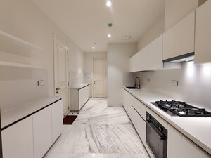 Kitchen in 3 BHK Apartment at Bhartiya Leela Residences, Thanisandra Main Road – for Rent