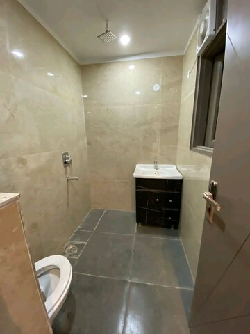 Bathroom in 3 BHK Builder Floor at Chattarpur – for Rent