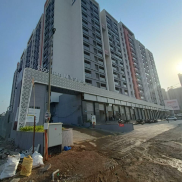 2 BHK Apartment – Exterior View View at Roshan Milestone, Mumbai Bangalore Highway - for Sale