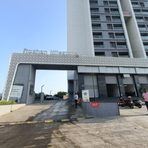 2 BHK Apartment – Exterior View View at Roshan Milestone, Mumbai Bangalore Highway - for Sale