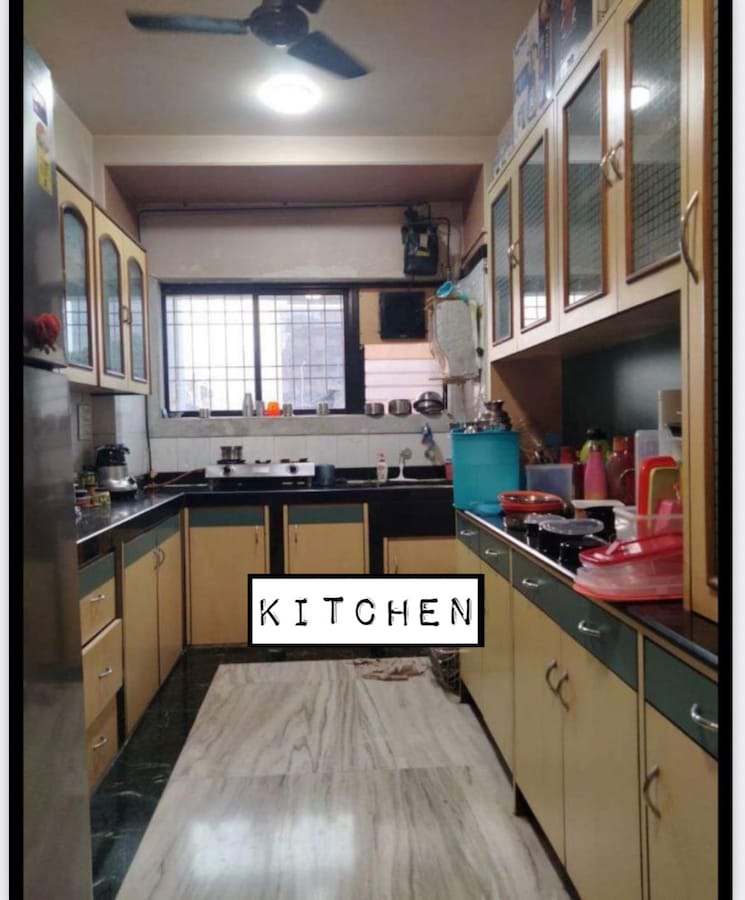 Kitchen, rajgir-court-apartment 3 Bedroom 1000 Sq.Ft. Apartment In Dadar East Mumbai 9389622
