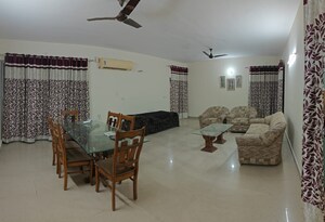Living Room in 3 BHK Apartment at Ansal Celebrity Meadows, Sushant Golf City – for Rent