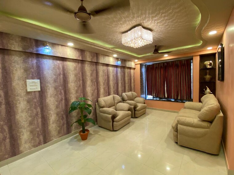 Living Room, samar-heights 1 Bedroom 393 Sq.Ft. Apartment In Antop Hill Mumbai 9389790