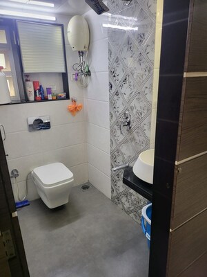 Bathroom in 1 BHK Apartment at Samar Heights, Antop Hill – for Rent