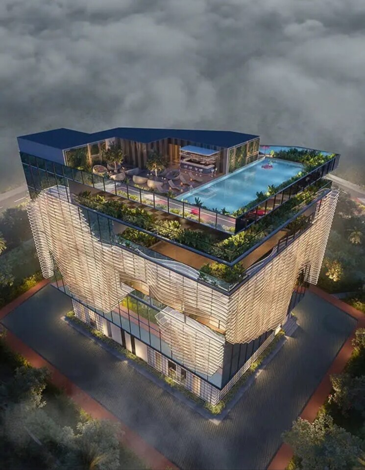 Bedroom, candeur-skyline 4 Bedroom 7450 Sq.Ft. Apartment In Financial District Hyderabad 9389824