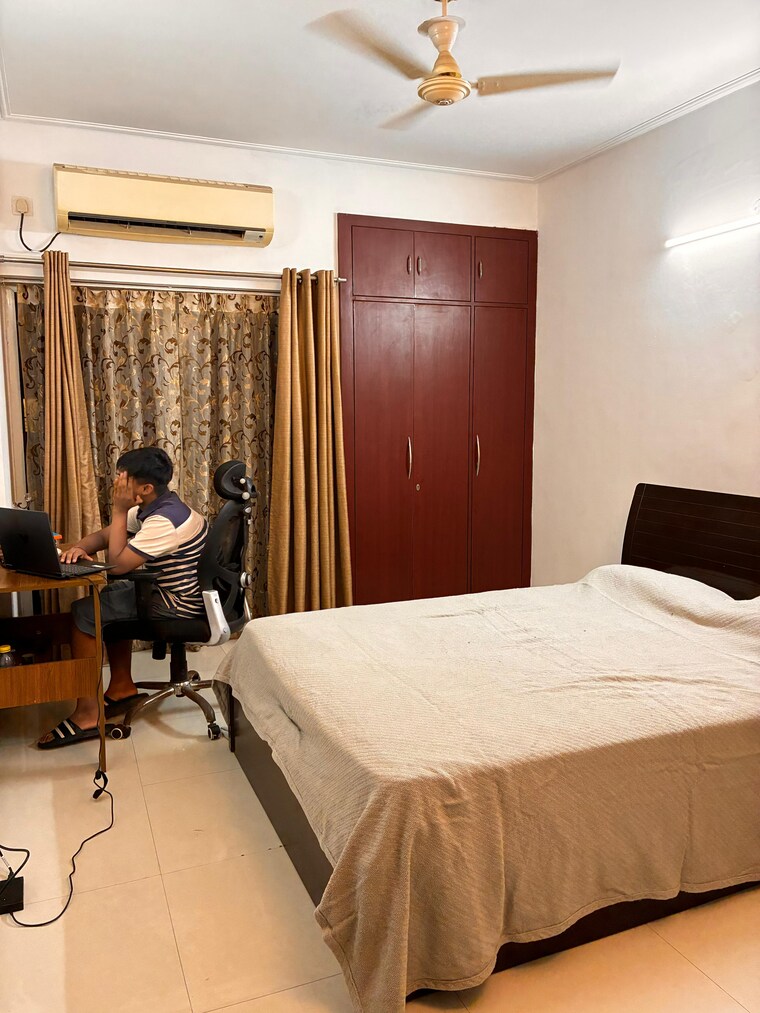 Bedroom, aba-ivy-county 3 Bedroom 1656 Sq.Ft. Apartment In Sector 75 Noida 9389820