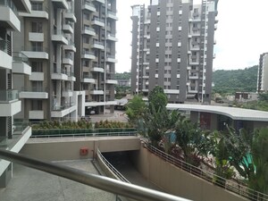 Balcony in 2 BHK Apartment at Axis Paradigm Whistling Meadows, Paud Road – for Rent