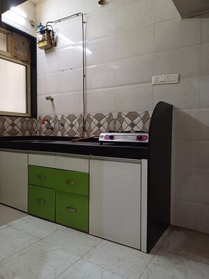 Kitchen in 1 BHK Apartment at Ghansoli – for Rent