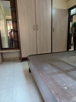 Bedroom in 1 BHK Apartment at Ghansoli – for Rent