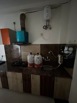 Kitchen in Studio Builder Floor at Sector 45 – for Rent