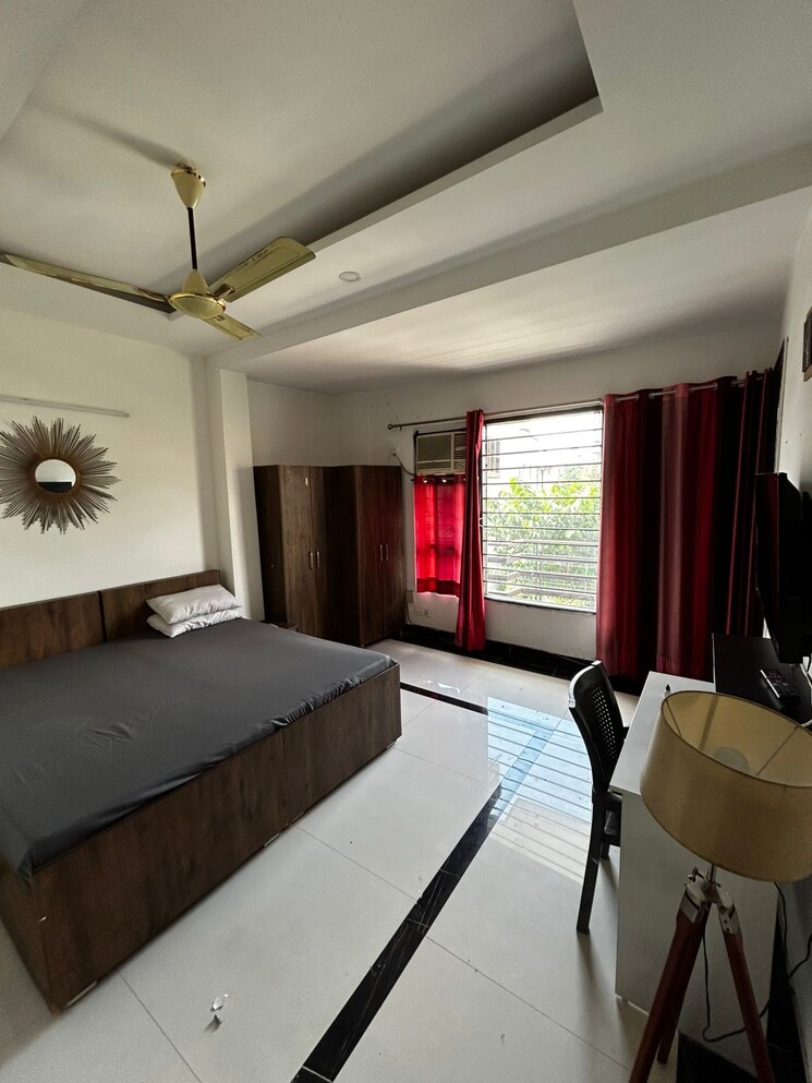 Bedroom, sector 45 Studio 652 Sq.Ft. Builder Floor In Sector 45 Gurgaon 9389848